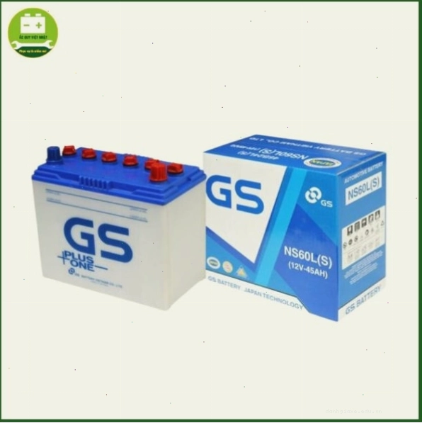 Bình ắc quy ô tô GS NS60 R/L dung lượng 12V-45Ah