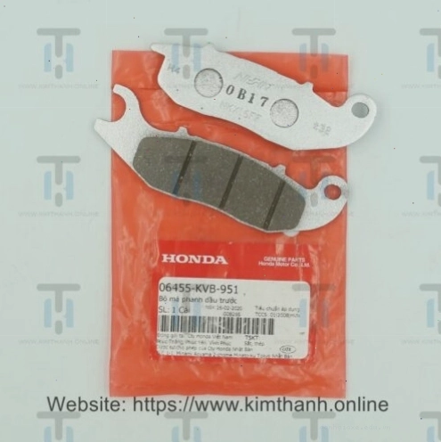 Bố đĩa phanh trước cho xe máy, nhập khẩu chính hãng