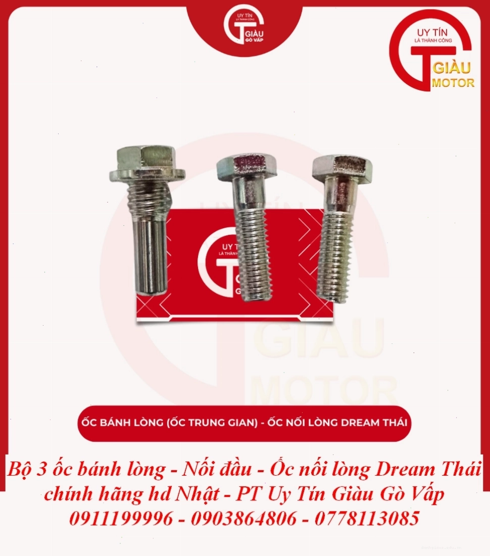 Bộ ốc chỉnh nồi xe Dream, Wave nhỏ, Future