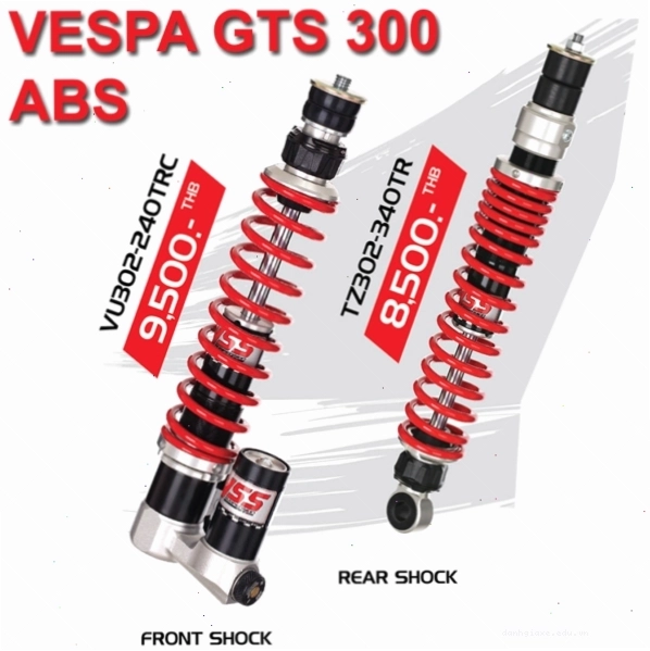 Bộ Phuộc Trước Sau YSS cho Vespa GTS 300 Series