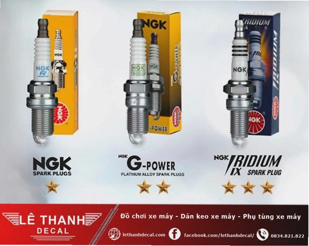 Bugi xe máy NGK chính hãng