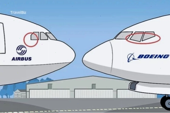 Buồng lái của máy bay Boeing và Airbus