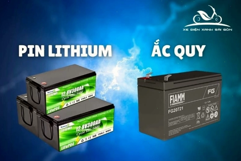 Các loại pin xe đạp điện phổ biến hiện nay