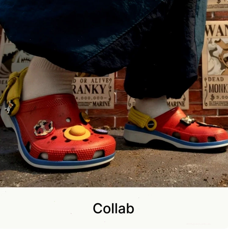 Các sản phẩm Crocs hợp tác với các thương hiệu nổi tiếng
