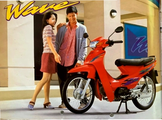 Các tùy chọn màu sắc và tem trang trí cho xe Wave ZX