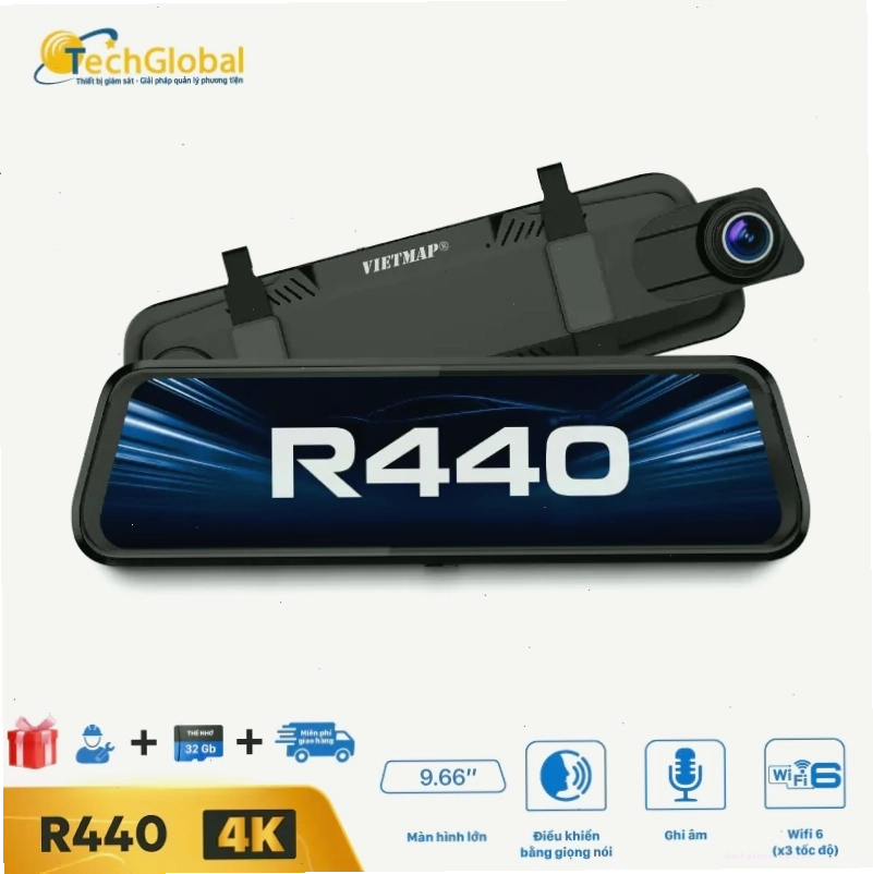 Camera hành trình 2 mắt trước sau