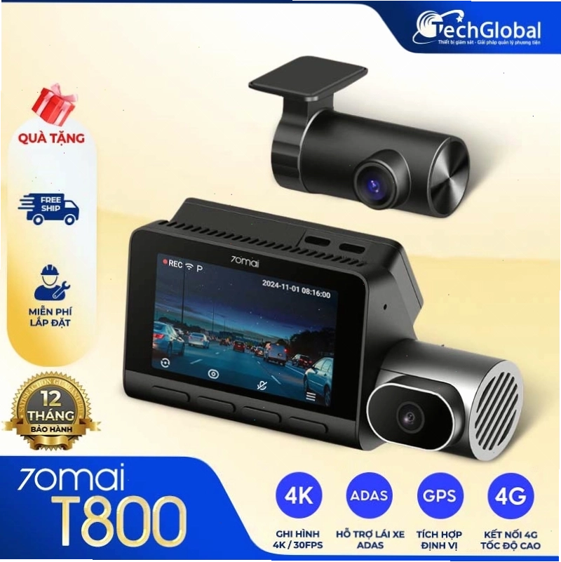 Camera hành trình 70mai T800 4K