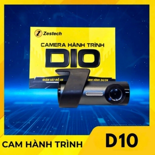 Camera hành trình Zestech D10 với thiết kế nhỏ gọn