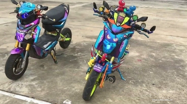 Cận cảnh bộ động cơ xe điện đã được nâng cấp