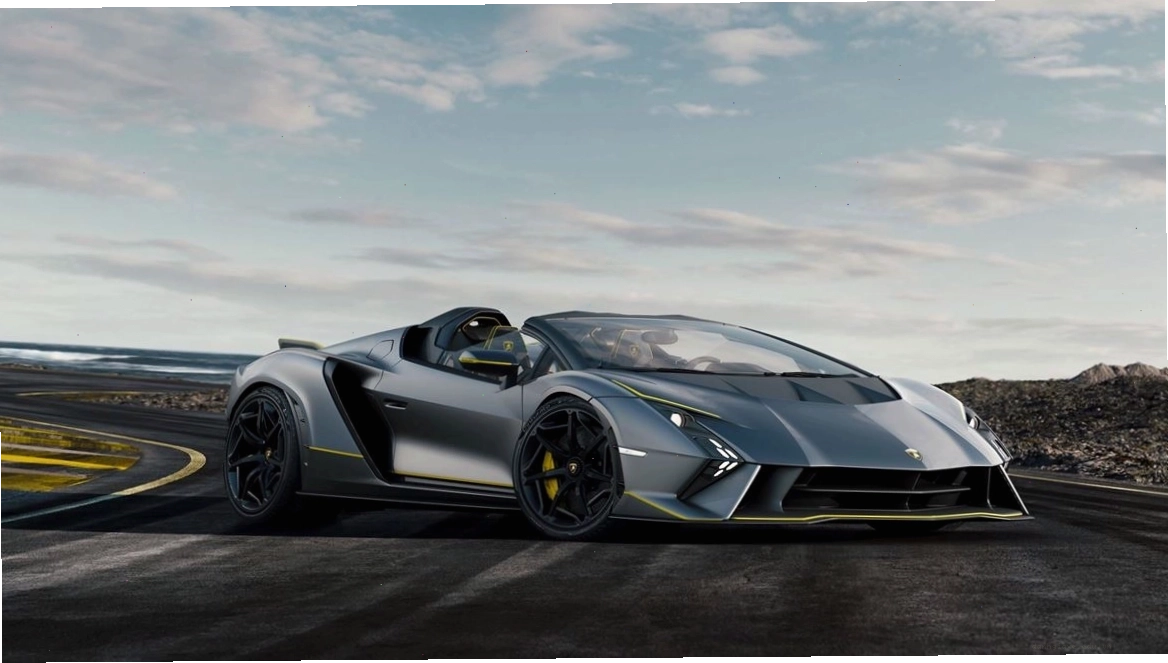 Cận cảnh bộ mâm xe thiết kế độc đáo trên Lamborghini Auténtica