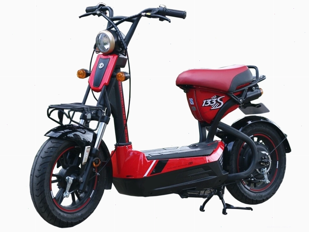 Cận cảnh động cơ điện và pin trên xe đạp điện