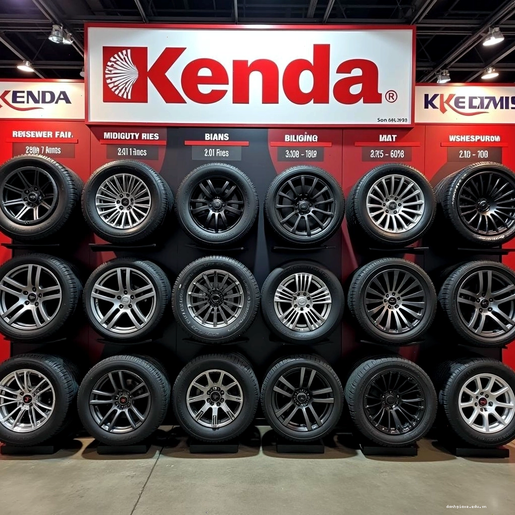 Cận cảnh một chiếc vỏ xe Kenda dành cho xe máy