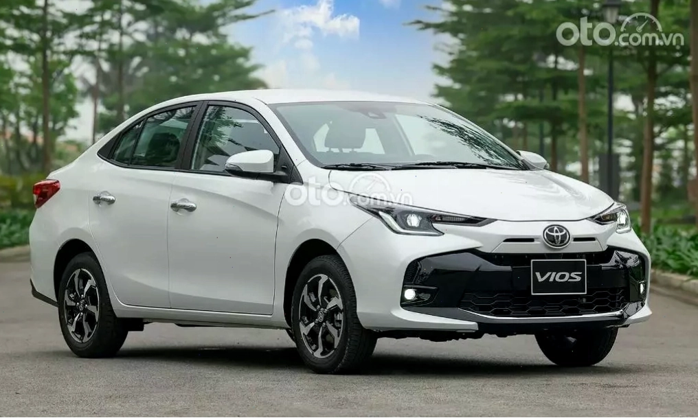 Cận cảnh ngoại thất Toyota Vios 2023