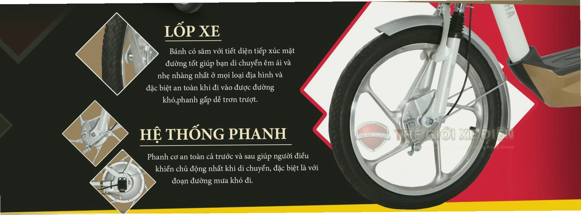 Cận cảnh phần yên xe đạp điện Yamaha Icats H3