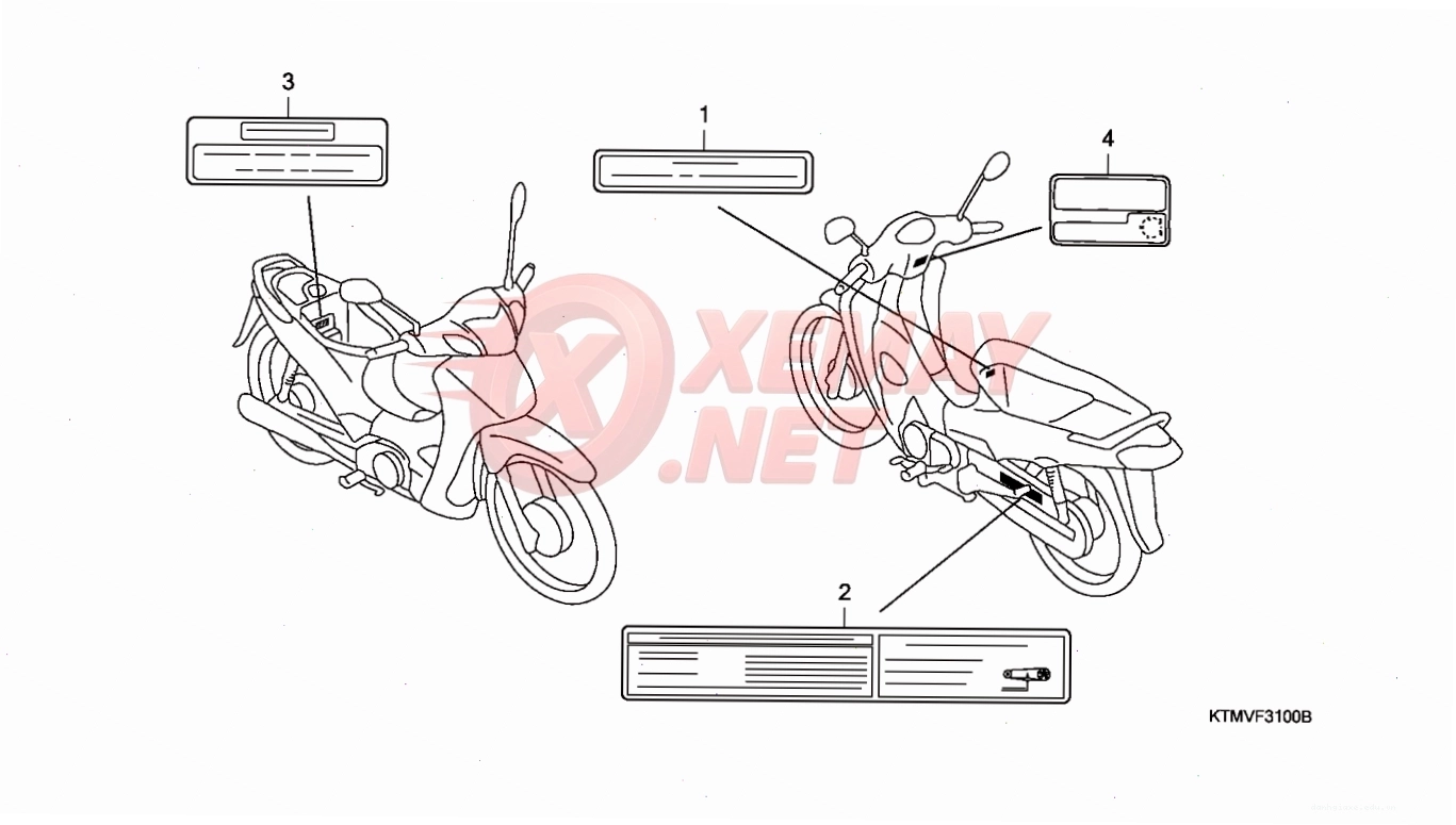 Catalogue phụ tùng Honda Future Neo 2007