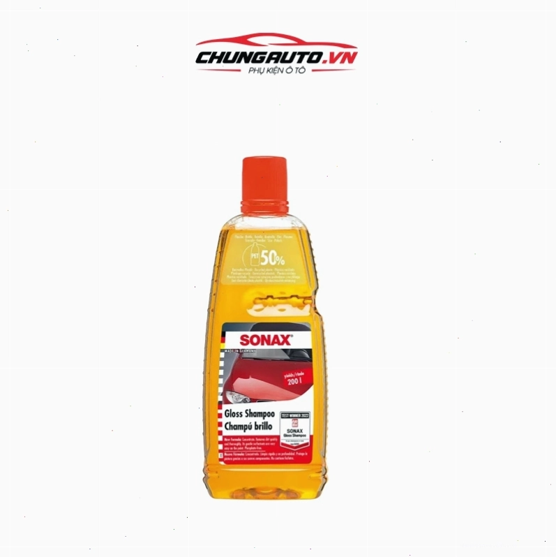 Chai nước rửa xe bọt tuyết Sonax