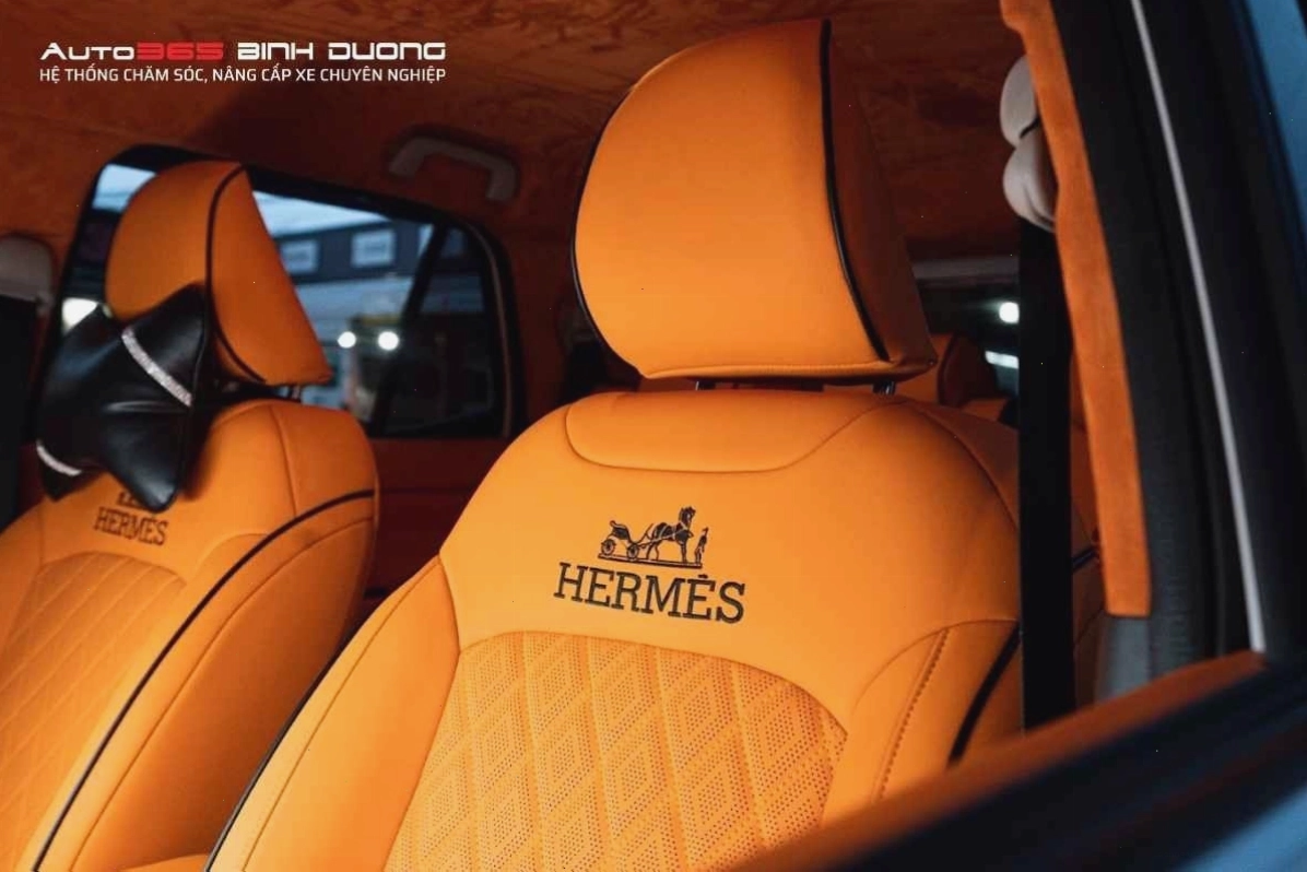 Chất liệu da Hermes cao cấp cho ghế ô tô