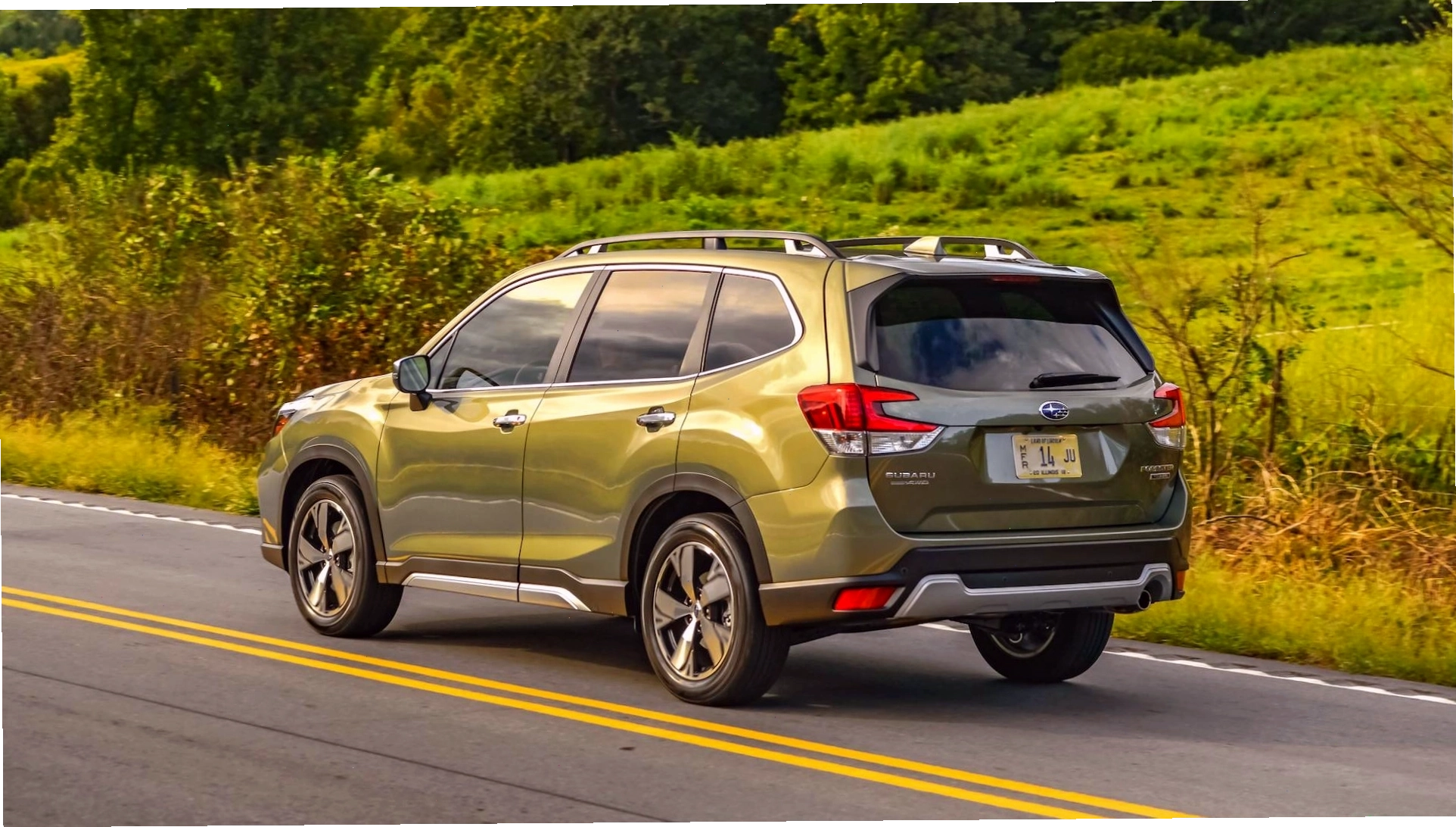 Chi tiết đèn LED ban ngày trên Subaru Forester 2019