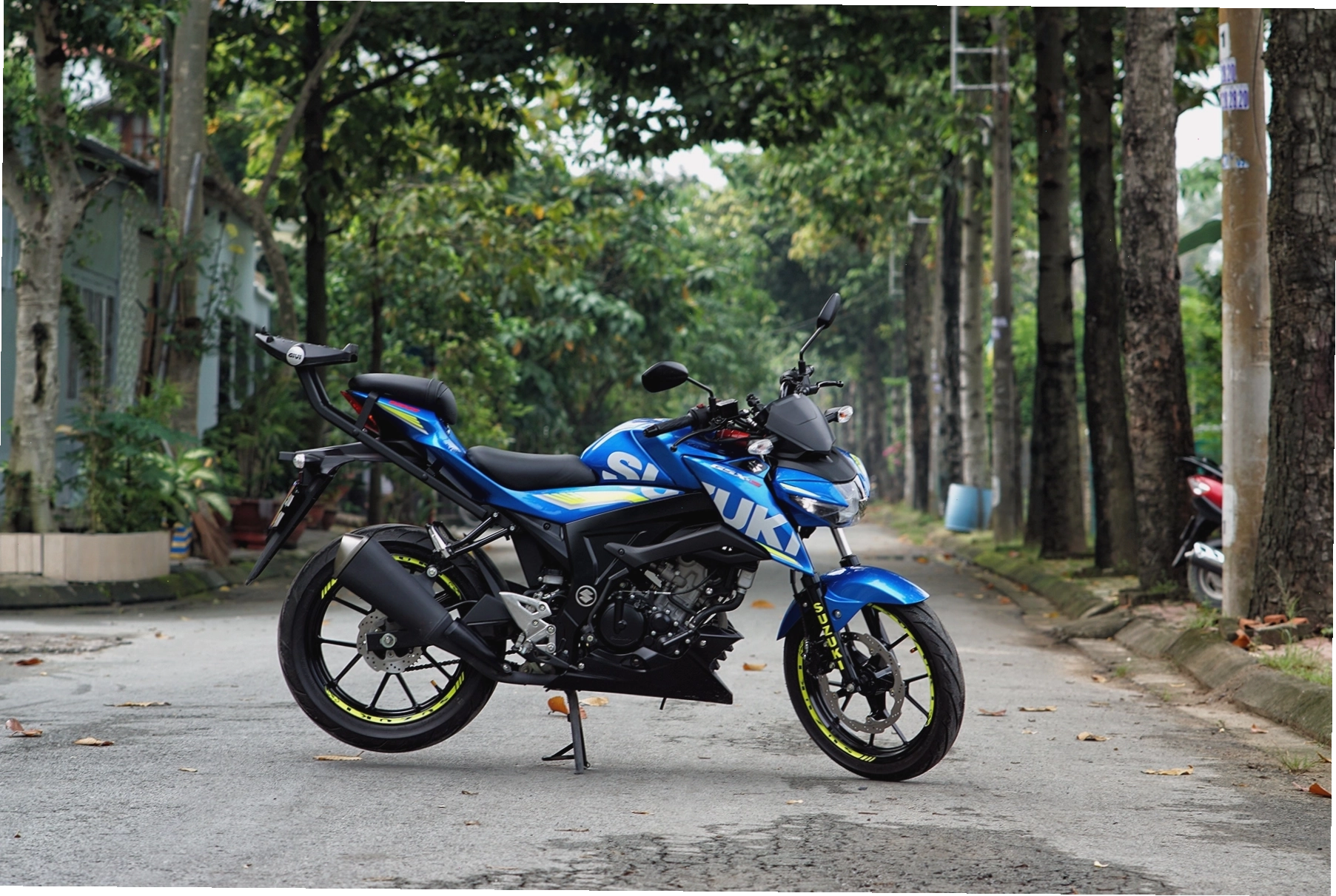 Chi tiết động cơ Suzuki GSX-S150
