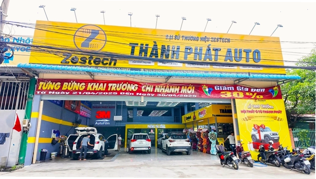 Chi tiết lắp đặt đèn bi gầm ô tô tại Thành Phát Auto