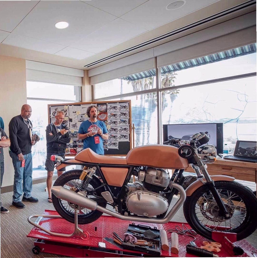Chi tiết thiết kế của Royal Enfield Interceptor 650