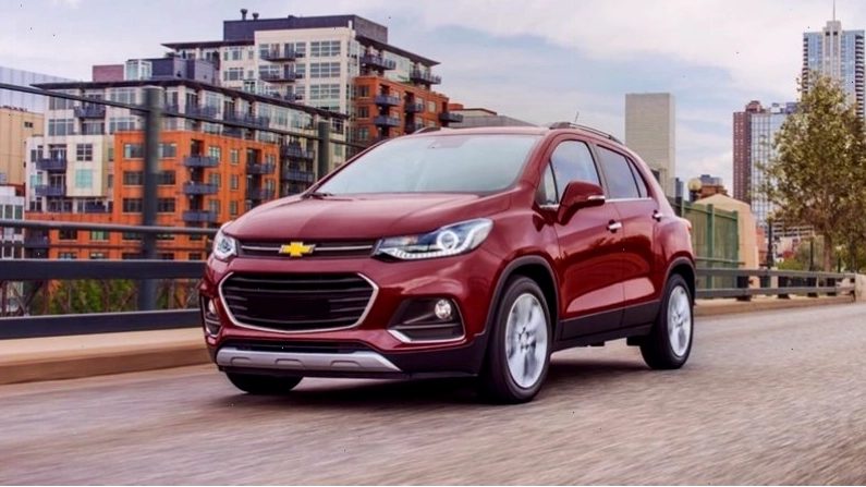 Chi tiết thiết kế đèn pha LED trên Chevrolet Trax 2026