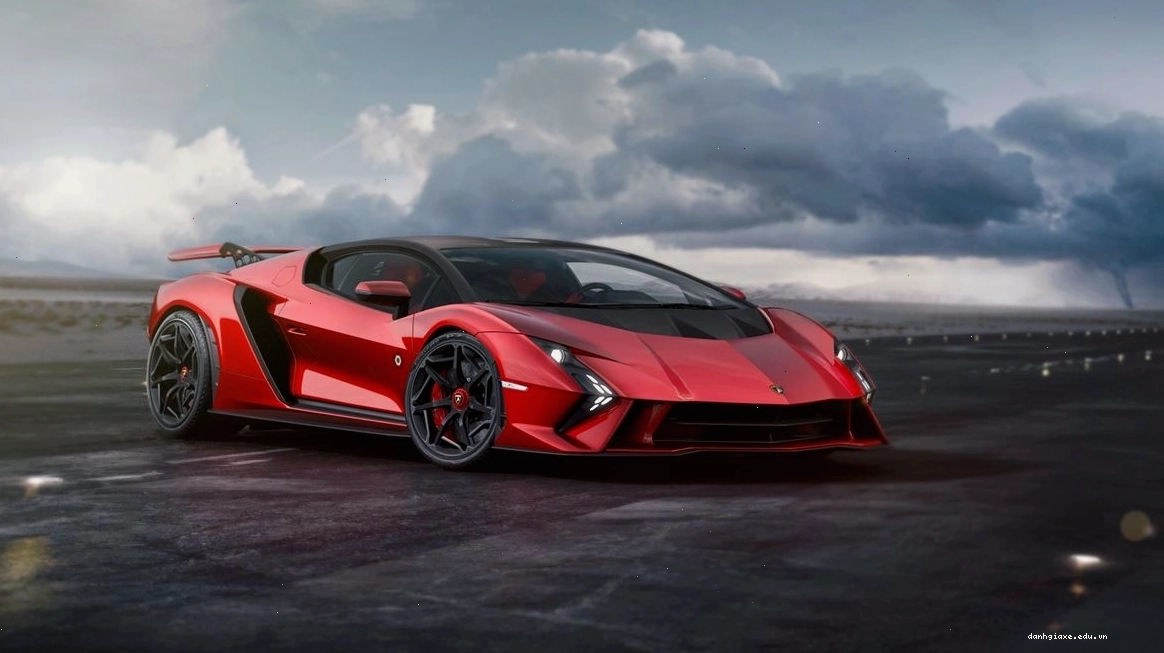 Chi tiết thiết kế đèn pha LED trên Lamborghini Invencible