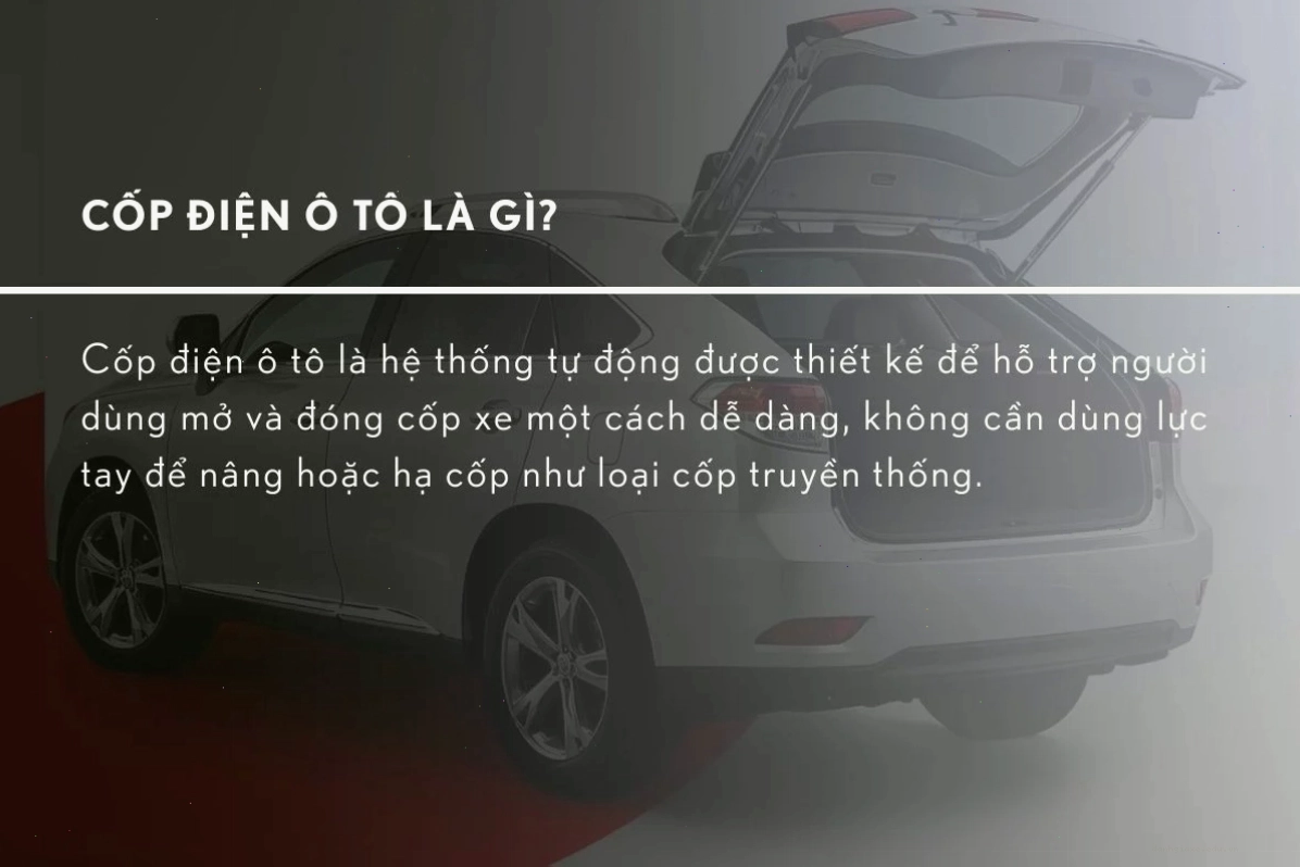 Cốp điện ô tô mang lại sự tiện lợi tối đa cho người sử dụng