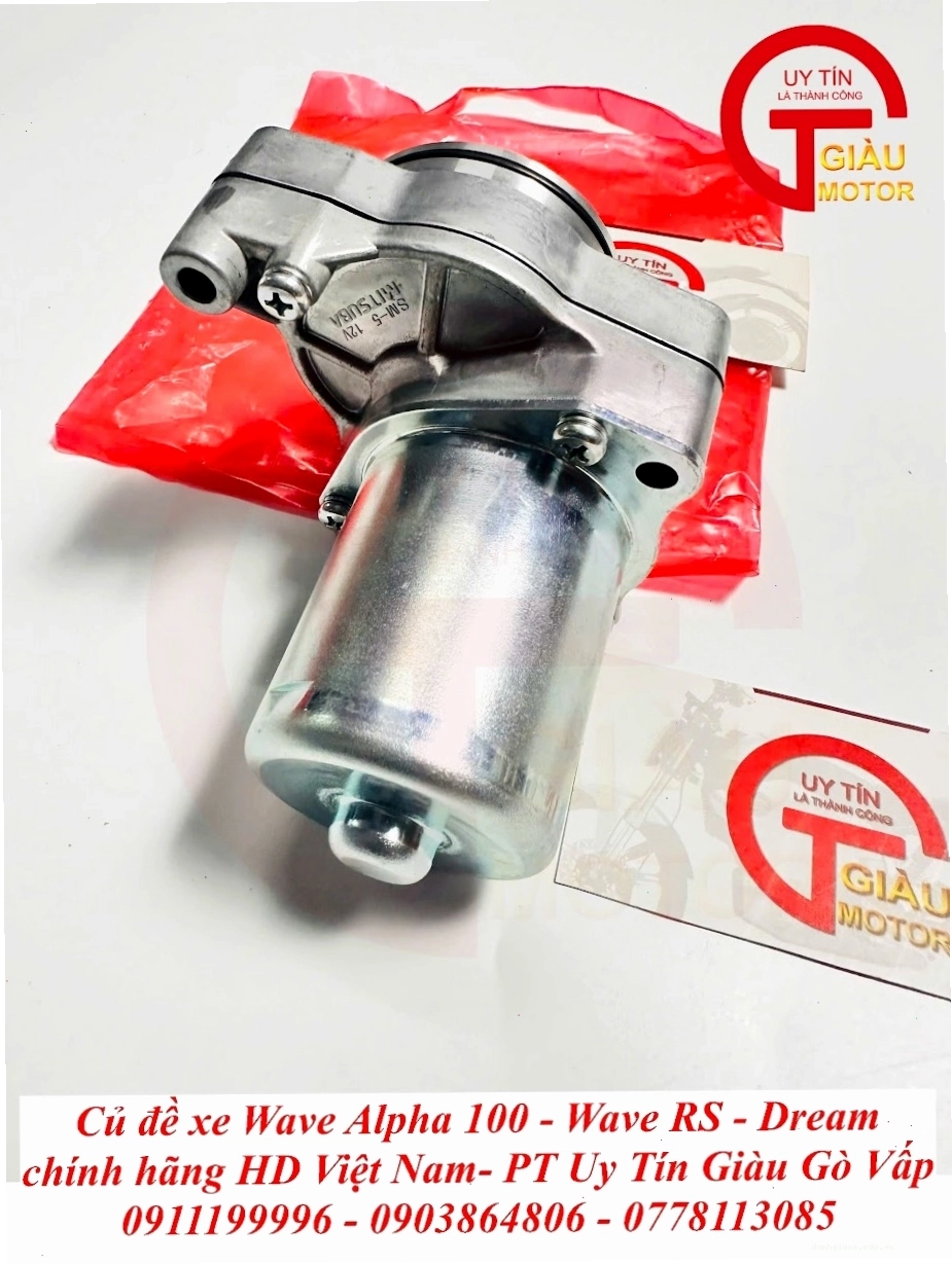 Củ đề xe Wave Alpha 100 chính hãng Honda