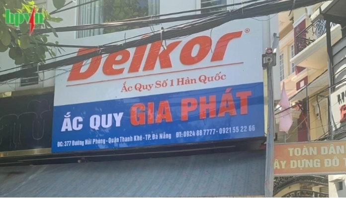 Cửa hàng ắc quy quận Thanh Khê - Ắc Quy Gia Phát