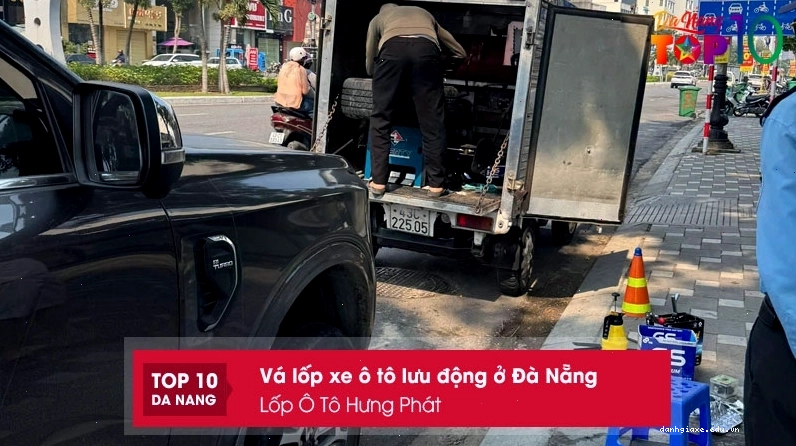 Cửa hàng Lốp ô tô Hưng Phát cung cấp dịch vụ vá lốp tại Đà Nẵng