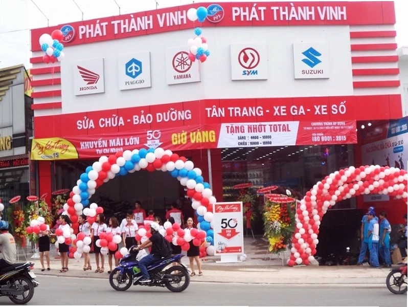 Cửa hàng phụ tùng xe máy chính hãng đảm bảo chất lượng
