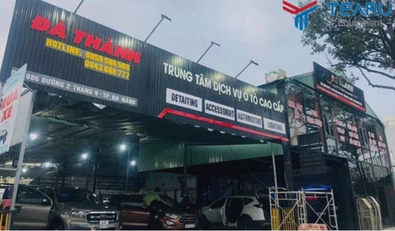 Cửa hàng rửa xe ô tô Đà Thành Auto tại Đà Nẵng