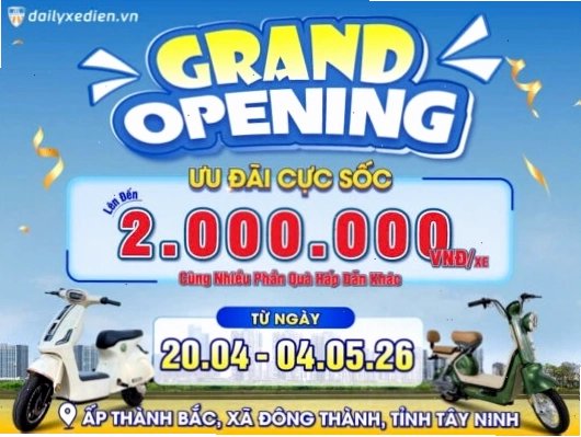 Cửa hàng sửa xe điện chuyên nghiệp với trang thiết bị hiện đại