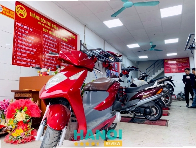 Cửa hàng sửa xe máy Thắng Béo tại Hoàn Kiếm