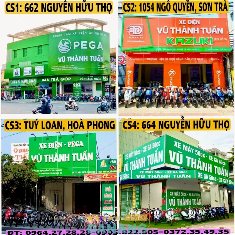 Cửa hàng Xe Điện PEGA - Cẩm Lệ Đà Nẵng