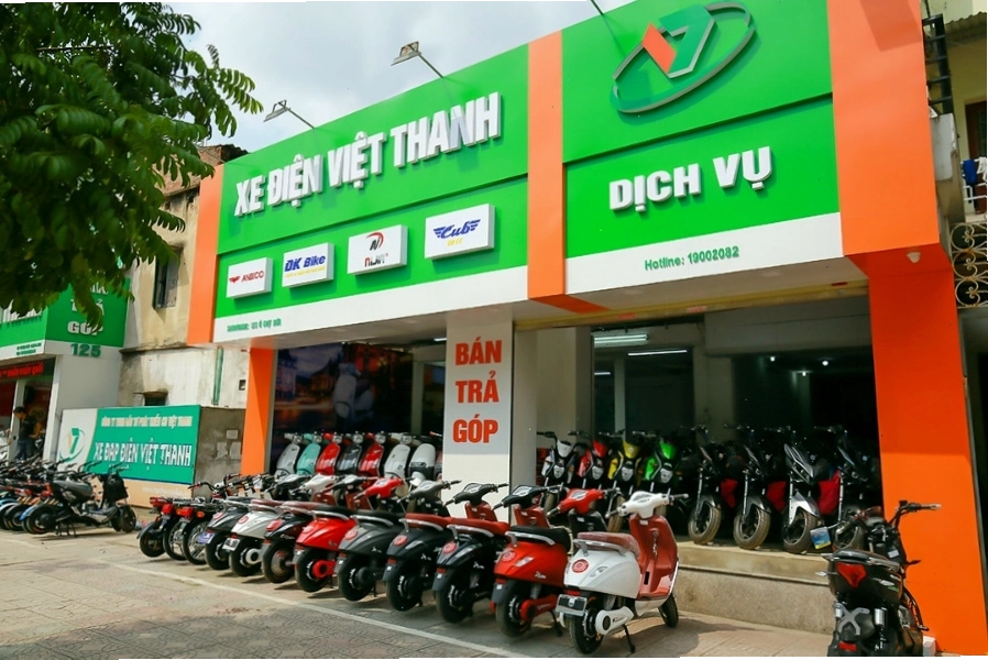 Cửa h&agrave;ng xe điện Việt Thanh cung cấp xe đạp điện ch&iacute;nh h&atilde;ng