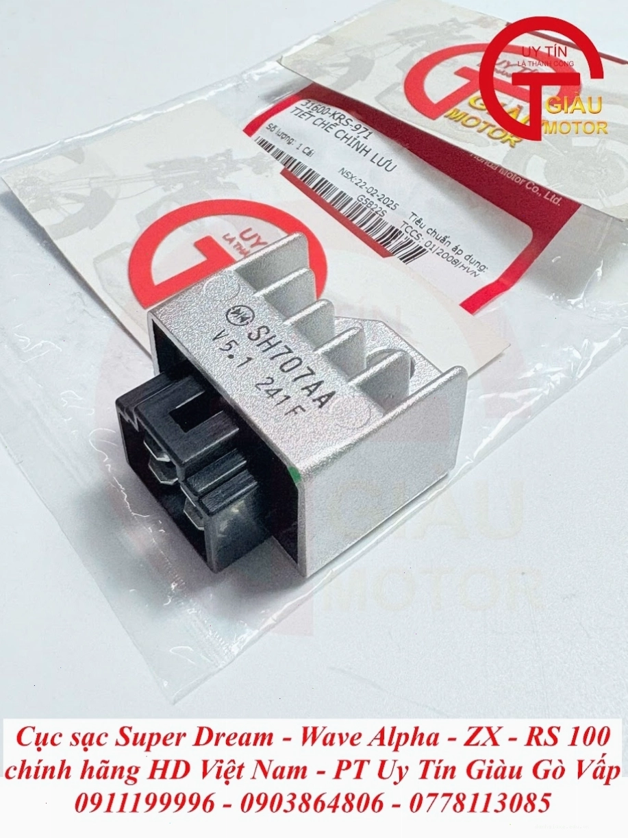 Cục sạc Honda Wave RS 100