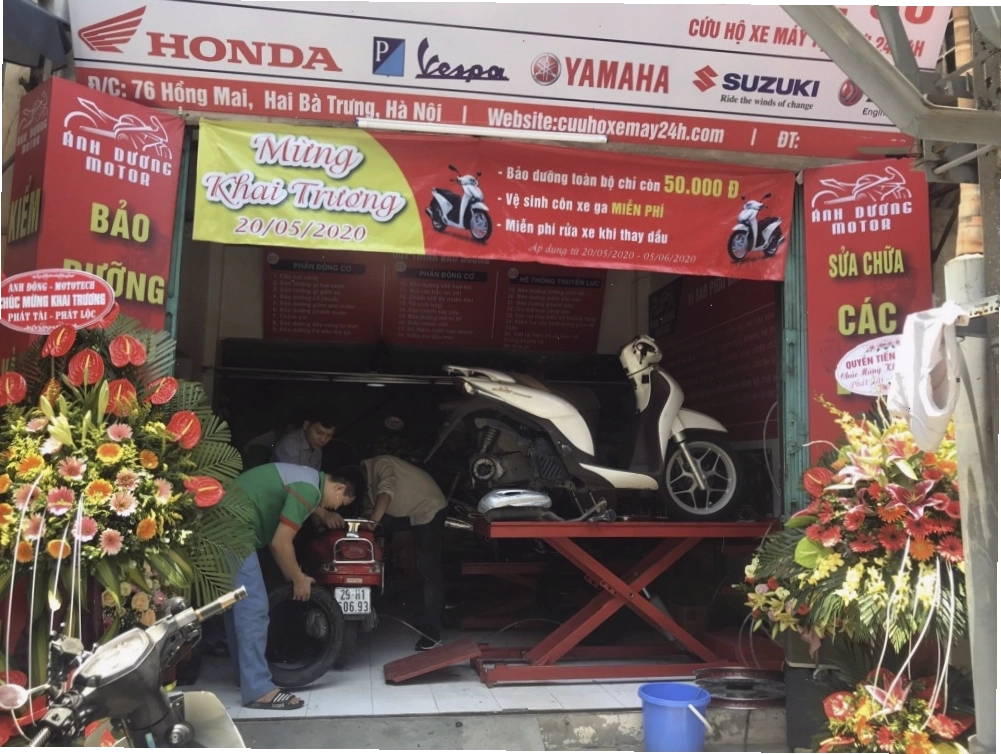 Cứu hộ xe máy giá rẻ