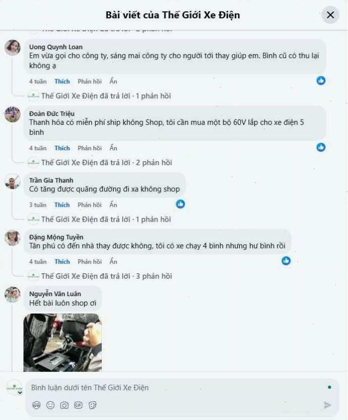 Đánh giá thực tế của khách hàng về pin LFP