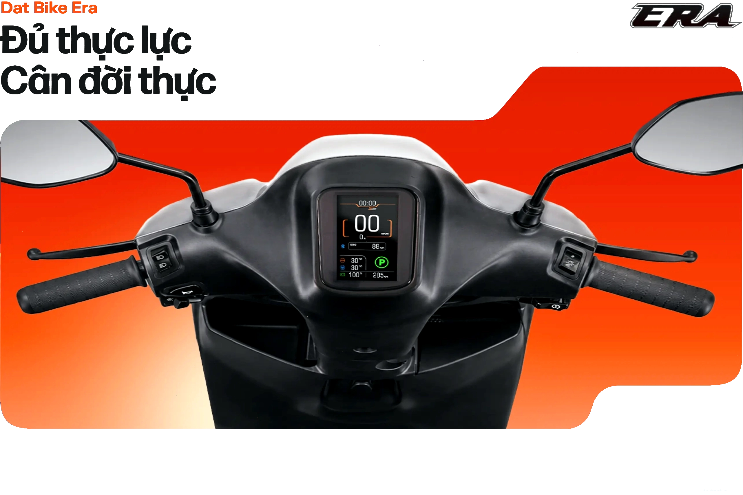 Dat Bike ERA với động cơ mạnh mẽ