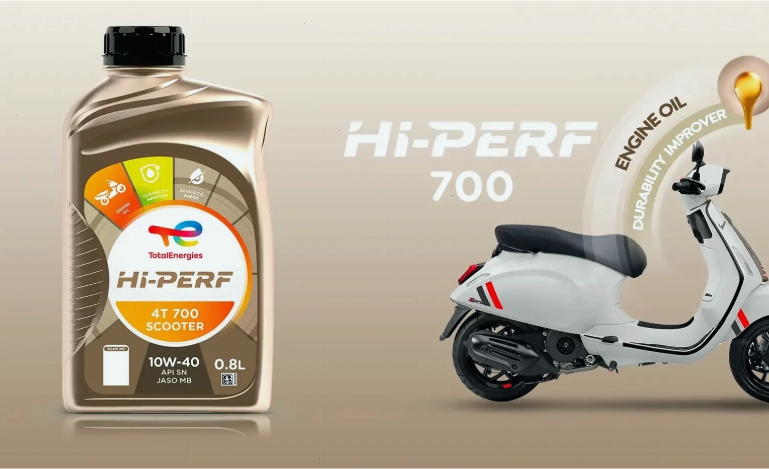 Dầu công nghệ tổng hợp cao cấp cho xe máy