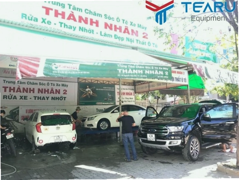 Dịch vụ rửa xe ô tô tại Thành Nhân