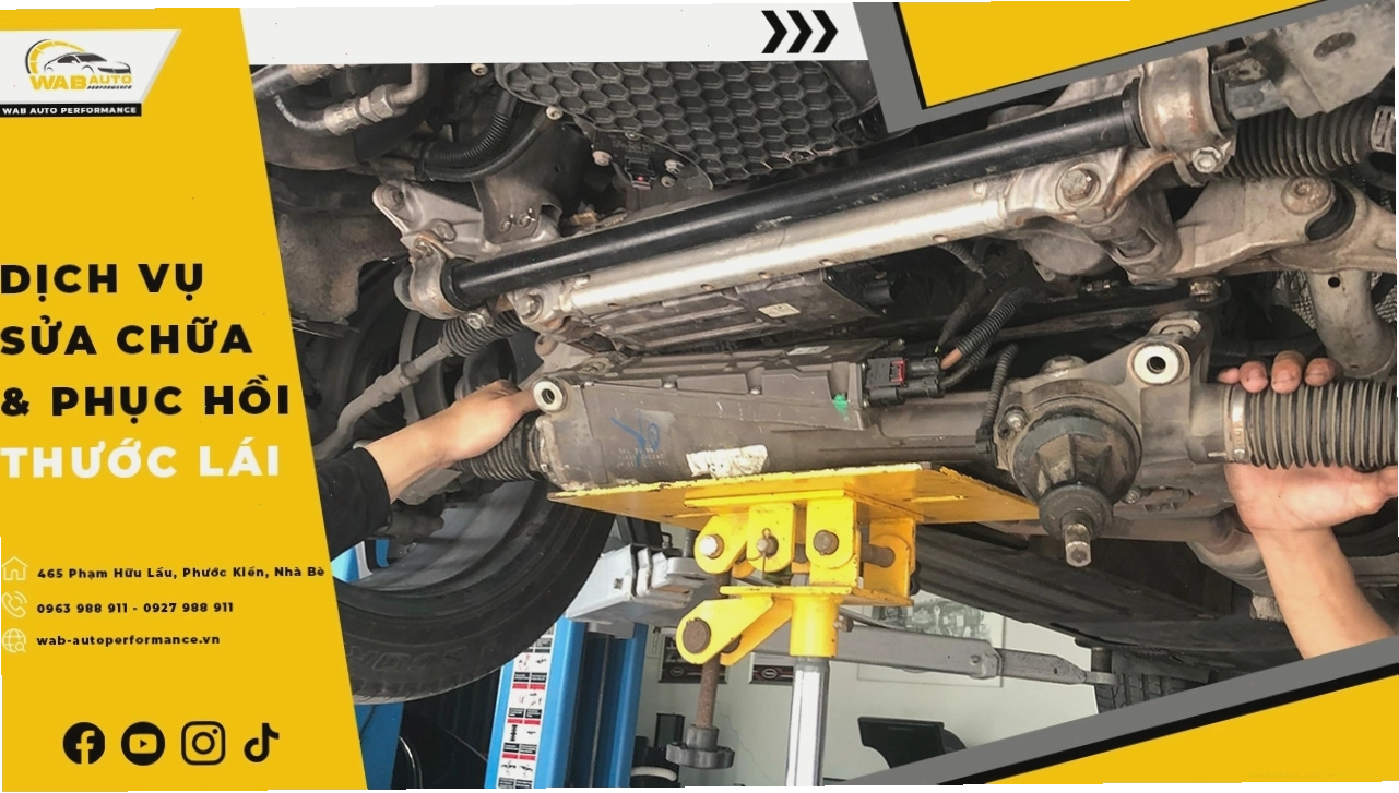 Dịch vụ sửa chữa phục hồi móp méo thân vỏ xe tại WAB Auto Performance
