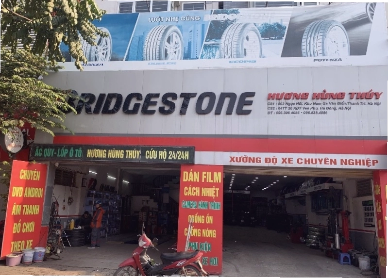 Dịch vụ thay lốp ô tô tại Hà Đông, Hà Nội