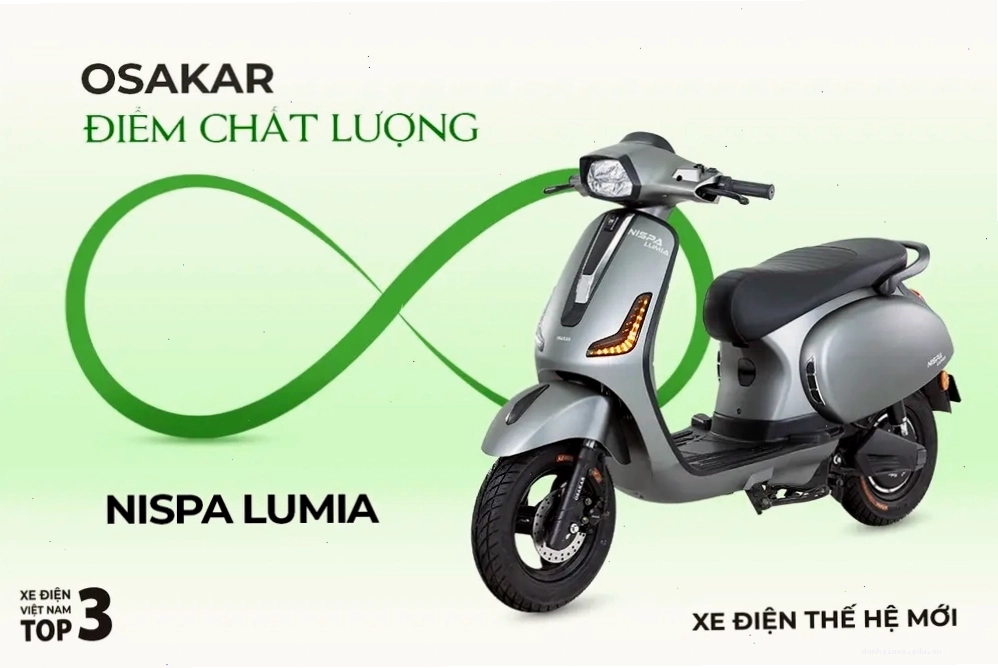 Động cơ điện xe máy điện Osakar Nispa hoạt động bền bỉ và hiệu quả