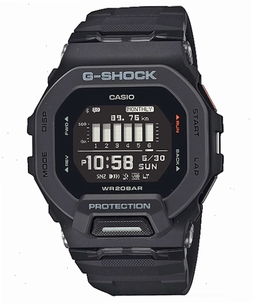 Đồng hồ Casio G-Shock GBD-200-1 với màn hình MIP rõ nét
