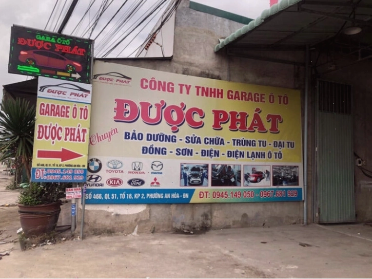 Garage ô tô Đồng Nai - Garage Được Phát uy tín và chuyên nghiệp