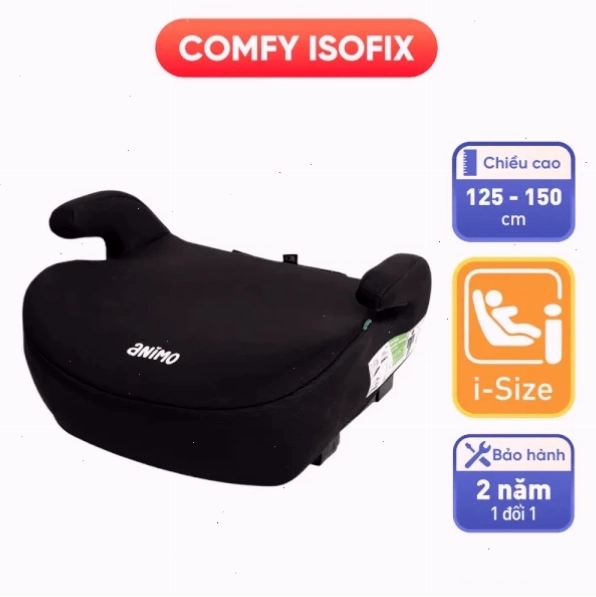 Ghế ngồi ô tô Animo Comfy Isofix loại booster
