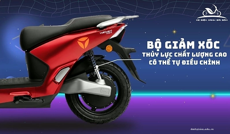 Hệ thống giảm xóc của xe máy điện Yadea VoltGuard V002